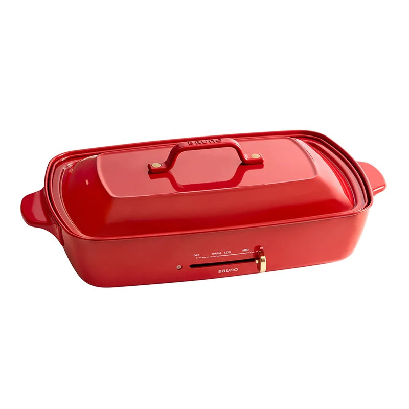 Hotplate Grande In Red - Boe026-Rd-My