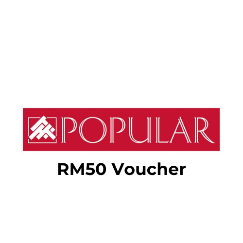 Popular Bookstore RM50 Gift Voucher