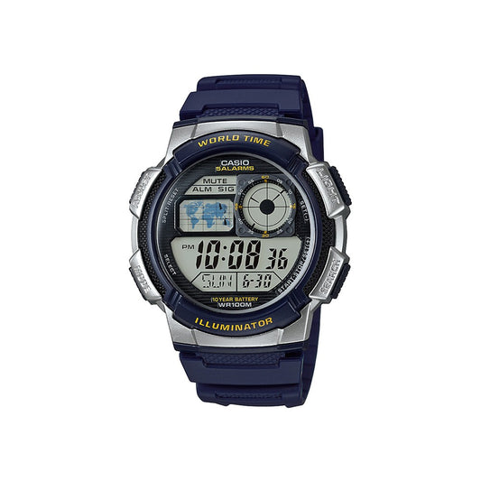 Casio Digital Navy Ae-1000W-2Avdf