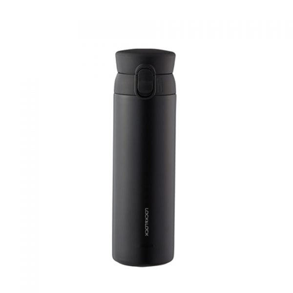 Lock & Lock Wannabe Tumbler - 450Ml (One-Touc Cap) Lhc3240Blk