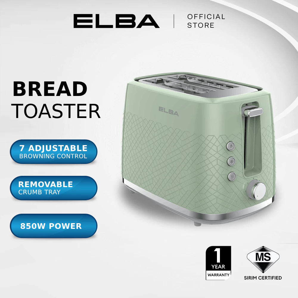 Elba Foresta Toaster Green - Et-Q2785(Gn)