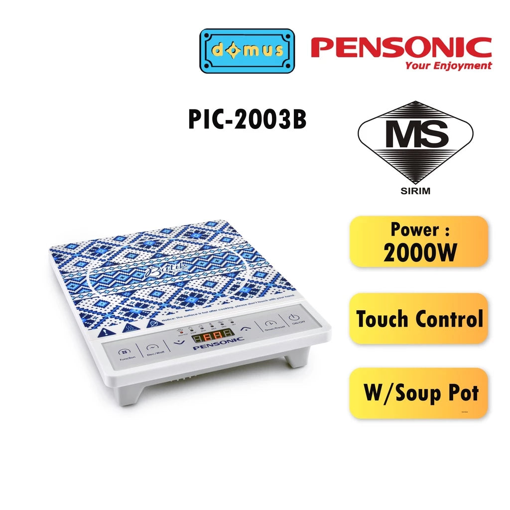 Pensonic Batik Series Induction Cooker PIC-2003B